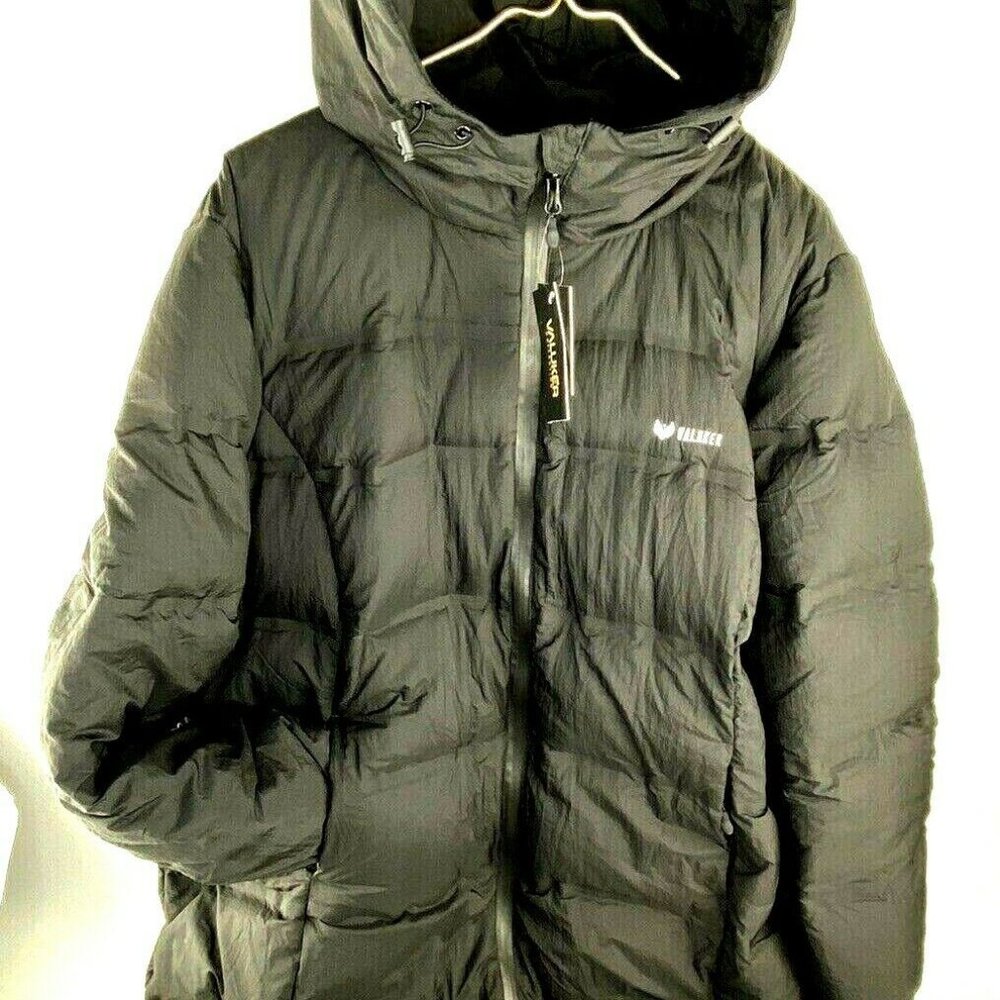 Valuker Down Parka Jacket Women’s 3X Black coat